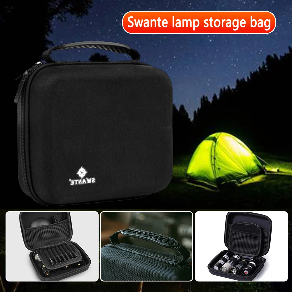 Swante Storage Bag Multifunction Portable Camping Light Storage Case Lightweight Outdoor Hiking Picnic Tools for Goal Zero Light