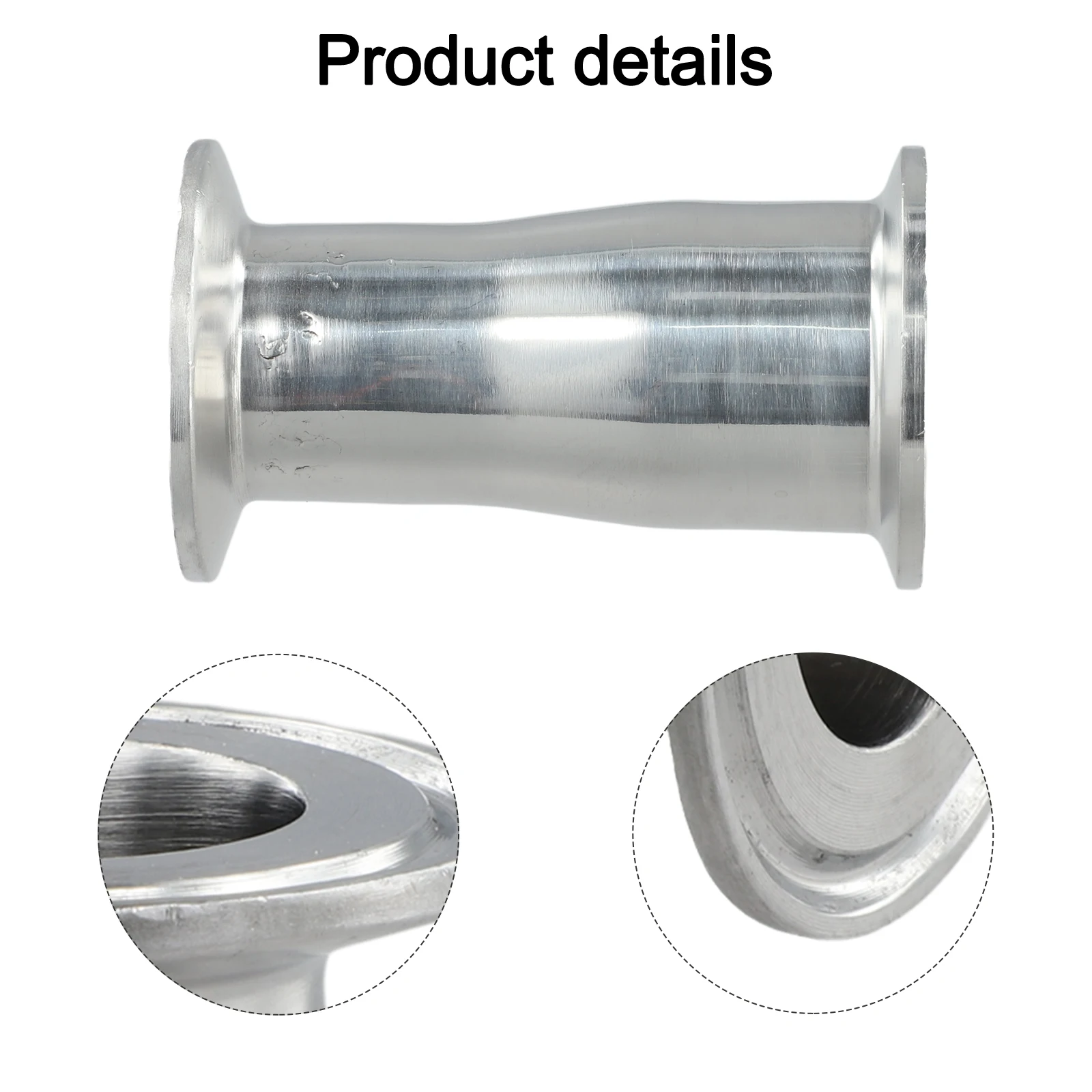 Tri Clamp Adapter Reducing Fitting Made from 304 Stainless Steel Designed to Meet Industrial Standards Across Multiple Sectors