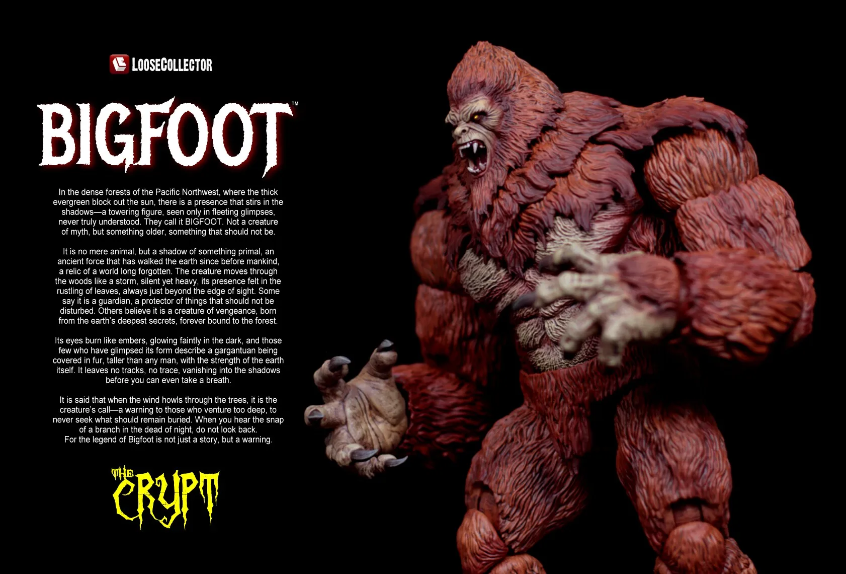 【Direct leverbaar】 Originele LC Studio Yeti Bigfoot Skookum figuurmodel speelgoed cadeaucollectie