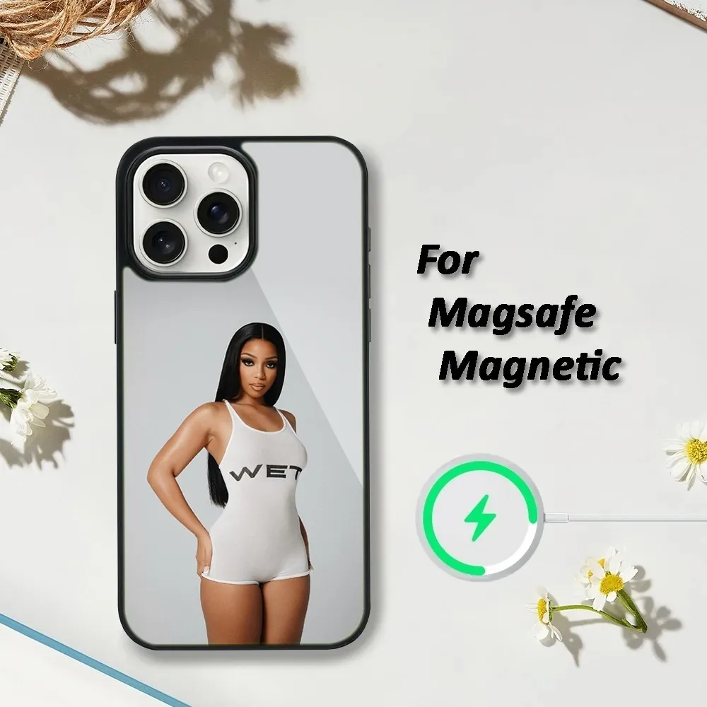 Singer Chloe Bailey Phone Case For iPhone 16,15,14,13,12,11,Plus,Pro,Max,Mini Magsafe Magnetic Wireless Charging