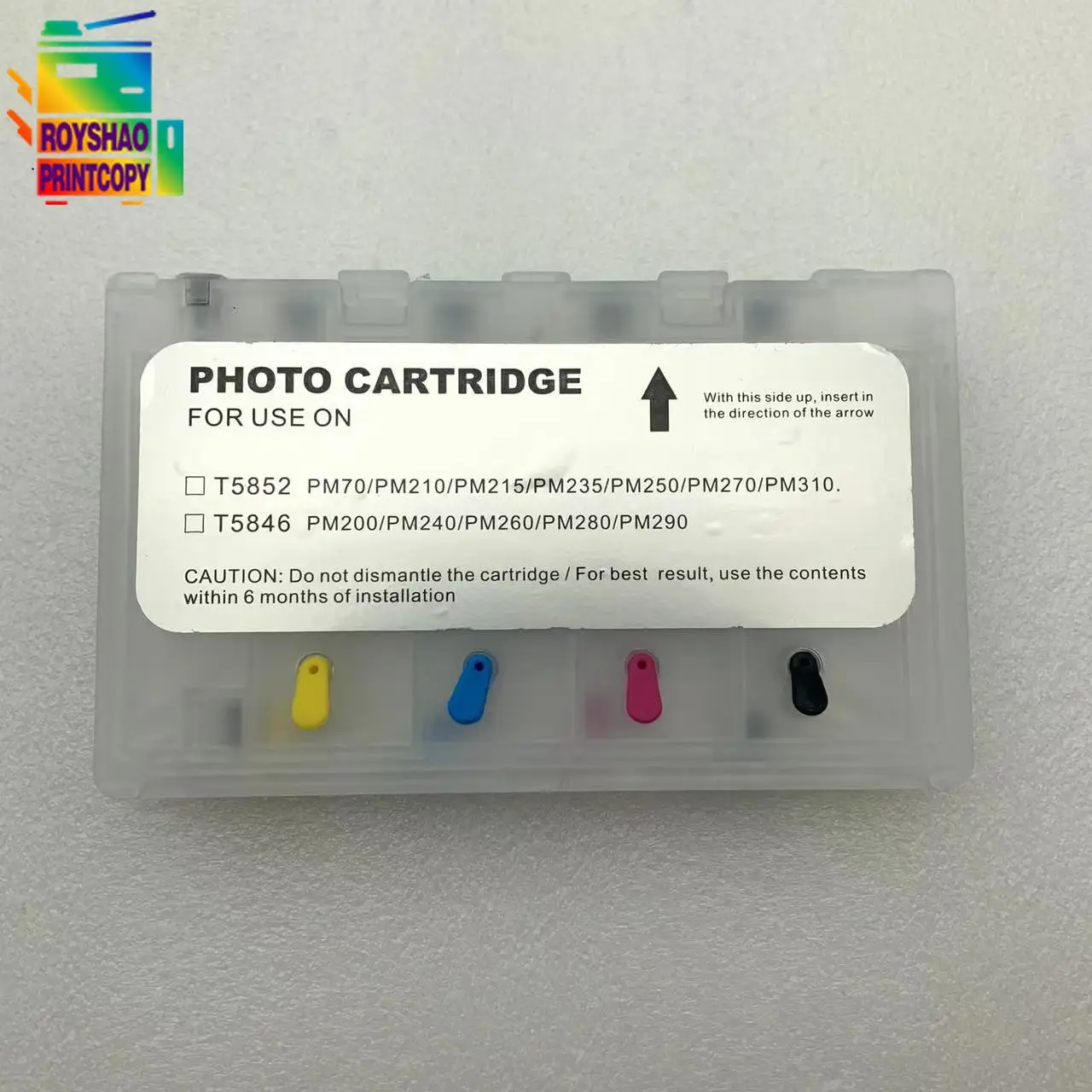 10PCS Refill Ink Cartridge with One Time Chip for Epson PM70 PM210 PM215 PM235 PM250 PM270 PM310 PM200 T5852 T5846