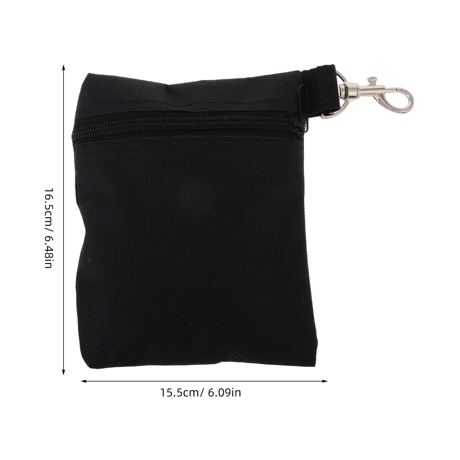 4Pcs Golf Ball Storage Pouch Waterproof Nylon Waist Pack for Tees Accessories Lightweight Portable Organizer for Men Women