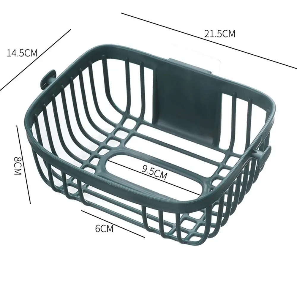 Caja para toallas de papel higiénico sin perforaciones, cesta para toallas de papel calada sencilla, soporte de carga fuerte, soporte para pañuelos impermeable, baño