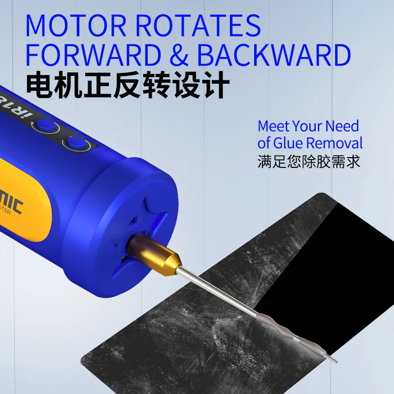 Meccanico IR18 elettrico Split Glue Remover adatto per la riparazione di telefoni cellulari e Computer rimozione della polvere e strumento penna per