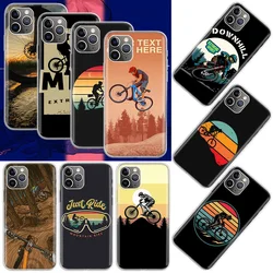 MTB Mountain Bike Cycling Bicycle Phone Case For Apple Iphone 12 Mini 14 13 15 Pro Max 11 X XS XR 16 Plus Funda Cover S