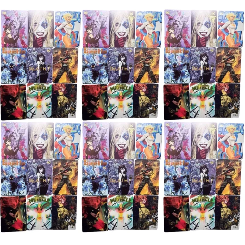 

Marvel DC Card Universe Honor Legend Collection Card 9PCS Set Rare Edition Batman Wonder Woman Character Card Children's Toy