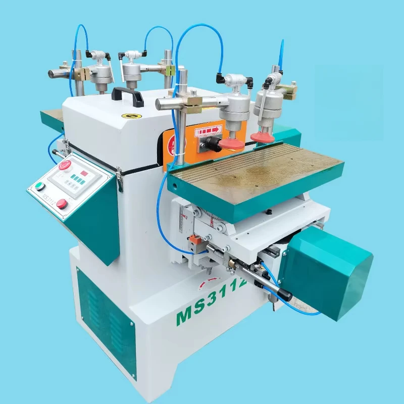 Direct Selling CNC Chisel Mortising Machine For Wood Door Mortiser With Side Hole Drilling Tenoning Function