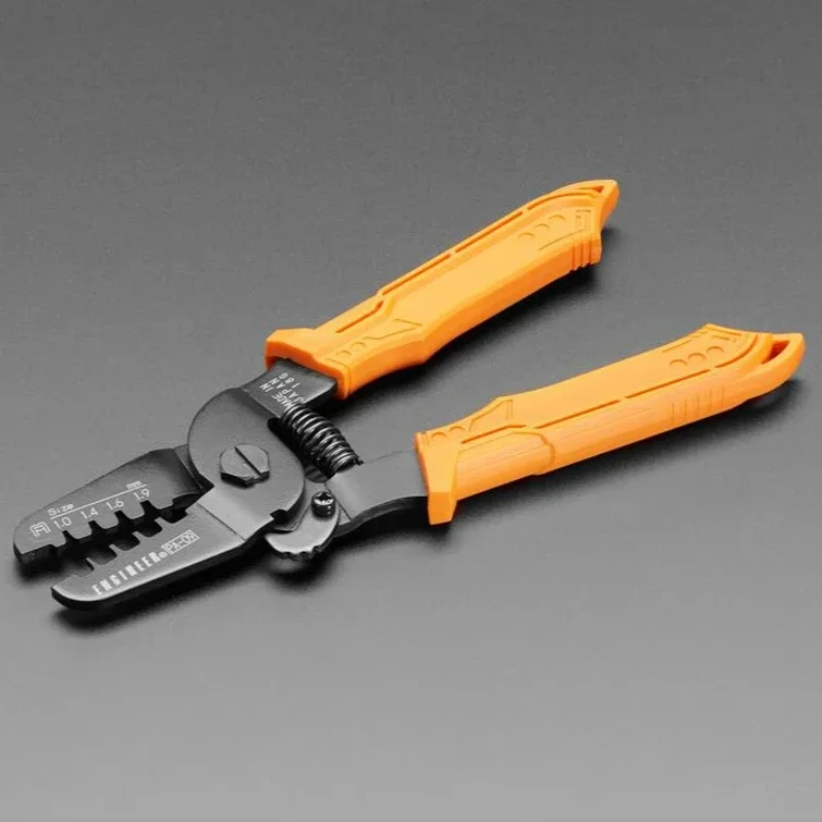 ENGINEER PA-09 Precision Crimping Pliers Precision Wire Strippers for Thin Gauge Wire, Professional Grade -1.0 to 1.9mm Size