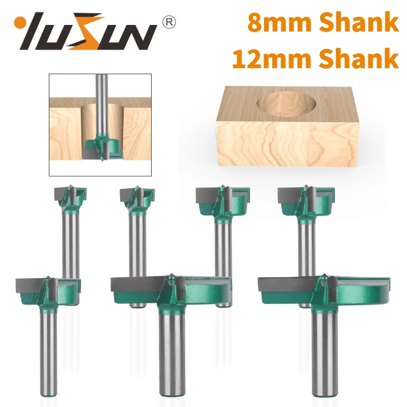 YUSUN  Hinge Boring Bits Z2 Forstner Bit Router Bit Woodworking Milling Cutter For Wood Bit Face Mill Carbide Cutter End Mill