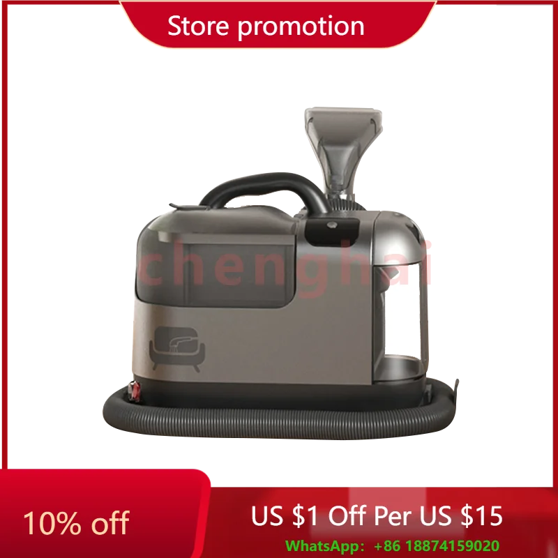 

Original Steam Cleaning Equipment Carpet Couch Sofa Curtain Steam Sterilize Brushing Cleaning Machine Vacuum Cleaner