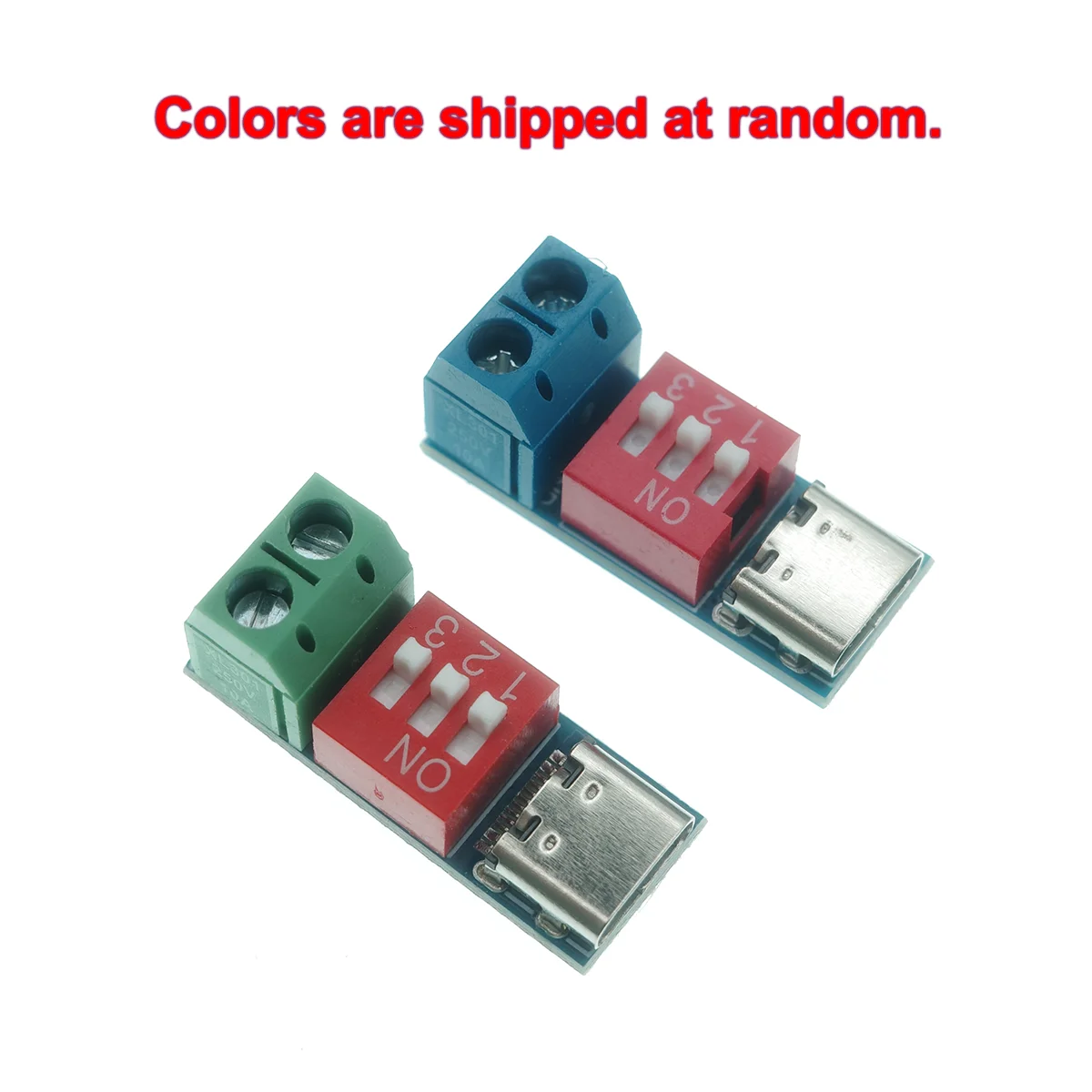 Type-C PD QC Trigger 5V~20V Dial Code Adjustment DC Voltage Power Module Dial Adjustment Voltage Fast Charging Decoy Module