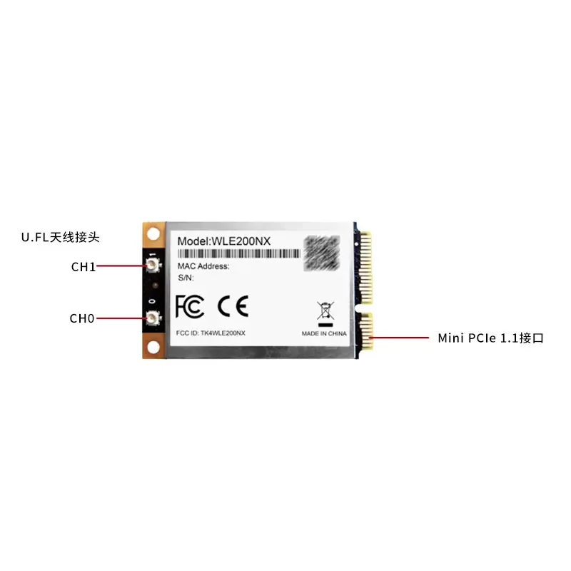 

Industrial-grade 802.11AC 5G wireless module WLE200NX WLE900VX