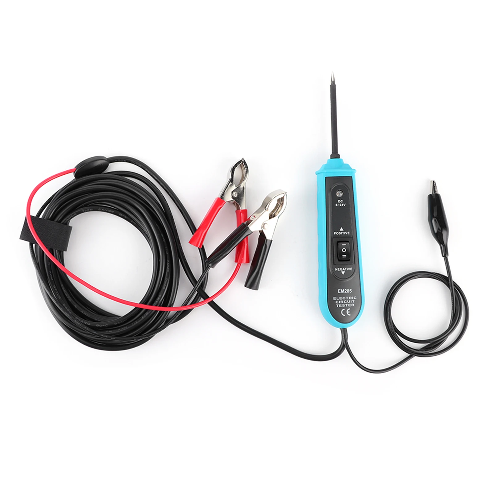 

6-24V Electric Circuit Tester Test Pen with LED Light Diagnostic Tool for Automotive RV Yacht