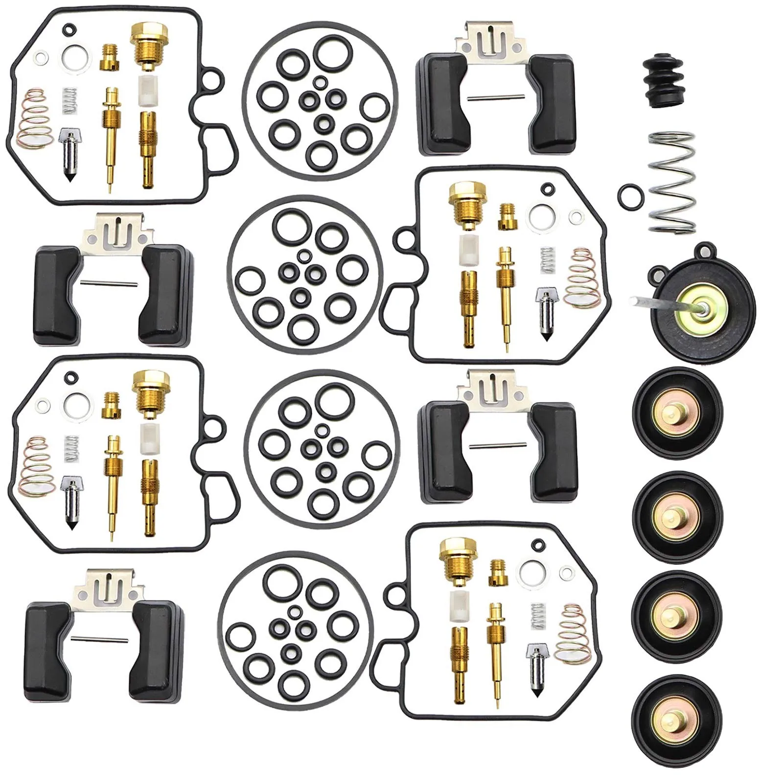 

4set For 1980-1983 Honda Goldwing GL1100 New Carburetor Carb Repair Rebuild Kit