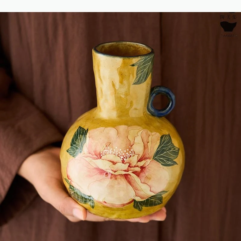 vaso-in-ceramica-fiori-retro-dipinti-a-mano-vaso-di-fiori-di-peonia-bottiglia-di-porcellana-accessori-per-la-decorazione-della-casa-terrario