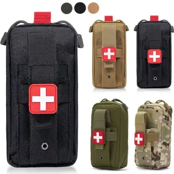 전술 의료 EDC 파우치, 야외 EMT 응급 처치 키트 파우치, IFAK 외상 사냥 