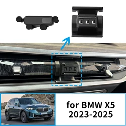 Car Mobile Phone Holder for BMW X5 2023 2024 2025 GPS Bracket Navigation Stand Auto Accessories
