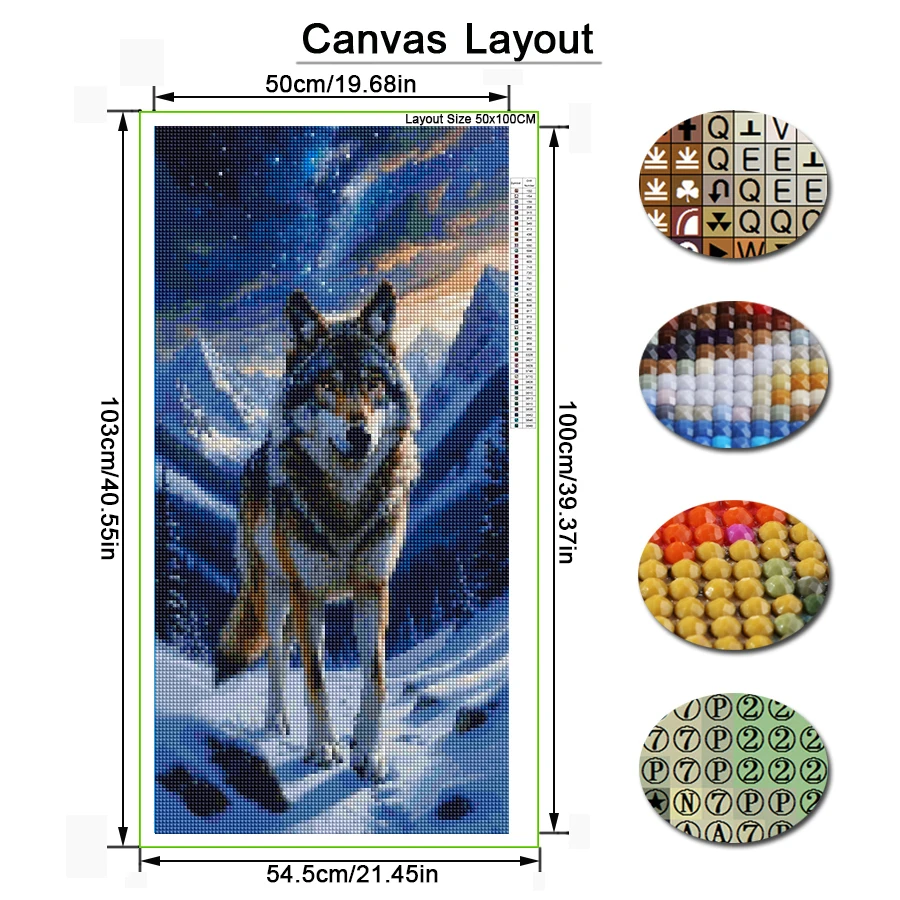 Kit de Broderie Diamant DIY - - Wolf Jewelry & Watches Tampa Reviews avis et prix