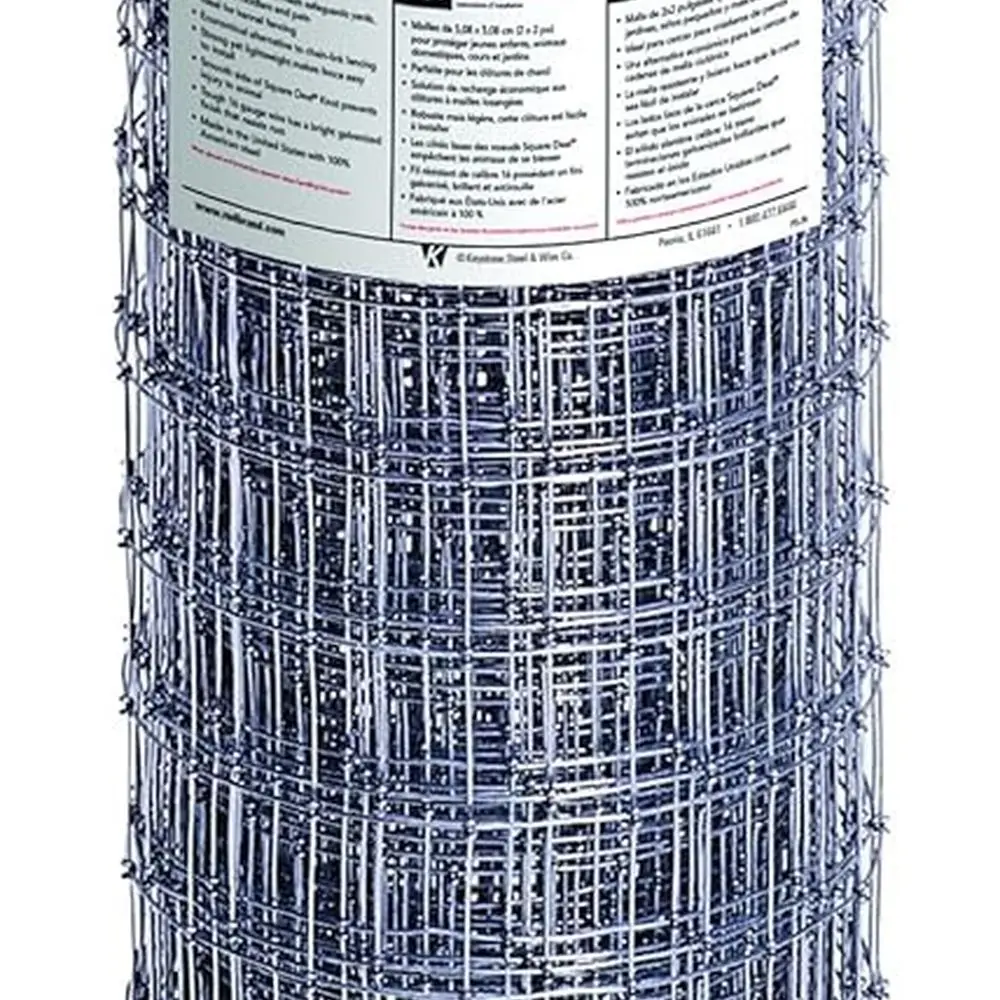 

48-Inch Tall x 100-Foot Long Red Brand Dog and Small Animal Kennel Fence