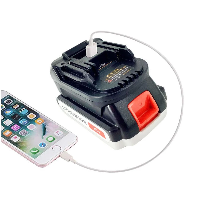 ZWINCKY gorący akumulator do Black & Decker/do kabla Porter/do baterii Stanley jest konwertowany na Makita BL1830