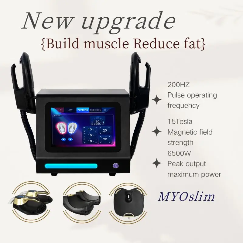 Professional 15T 6500W HI-EMT EMS RF Nova Body Slimming Sculpting Machine - Muscle Building Fat Burning EMS Equipment