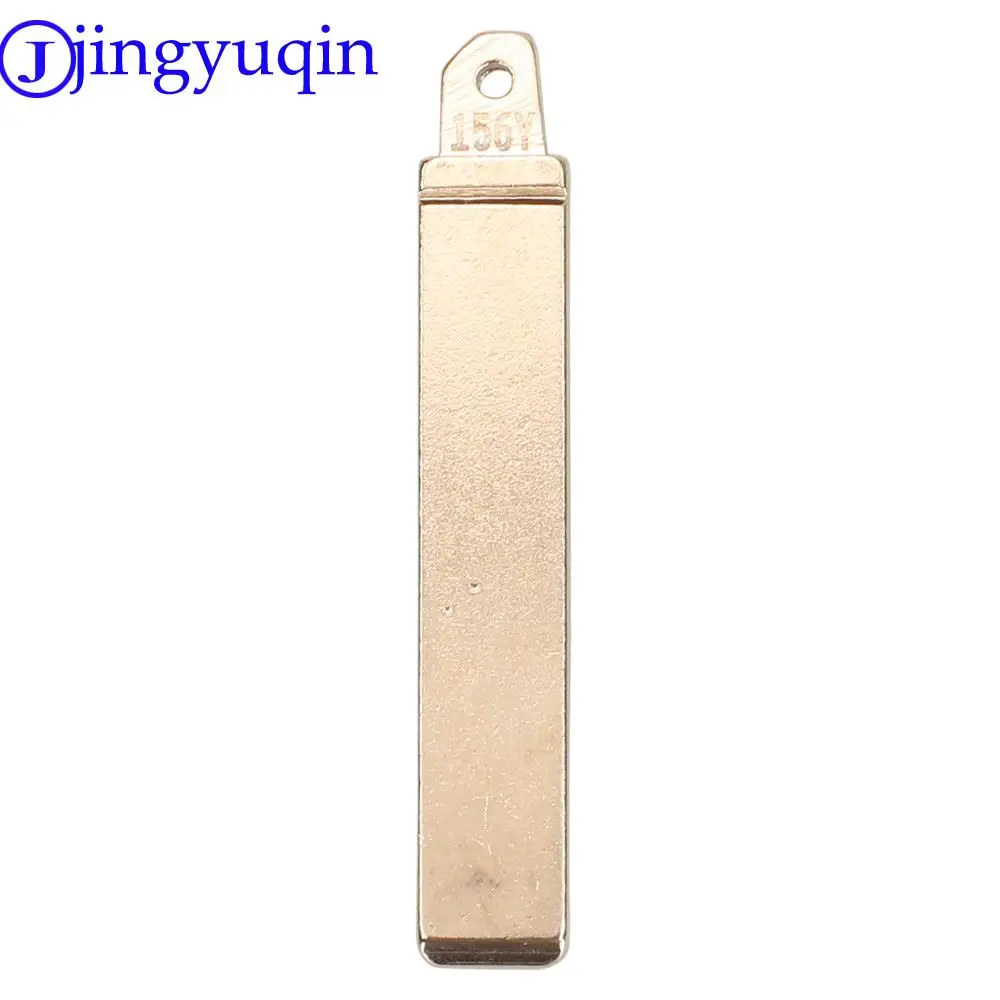 jingyuqin 10ps Original Blade Remote Folding Flid Blank Key Uncut Blade For Hyundai Solaris ix35 ix45 ELANTRA Santa Fe New Verna