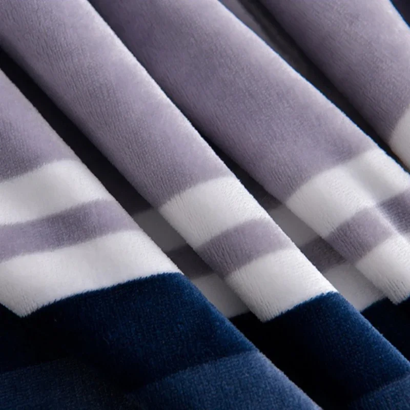 High Weight Warm and Thick Milk Velvet Bed Sheet Double Sided Velvet Anti-static Quilt Cover Reactive Printing Bed Skirt 4pcs