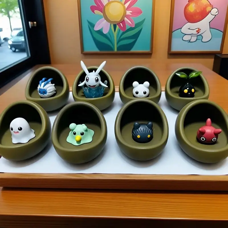 Digitalmon Digimon Evolution 1st Stage Infinite Growling Baby Figure Set - Pocket Monster Anime Brinquedo colecionável para presente