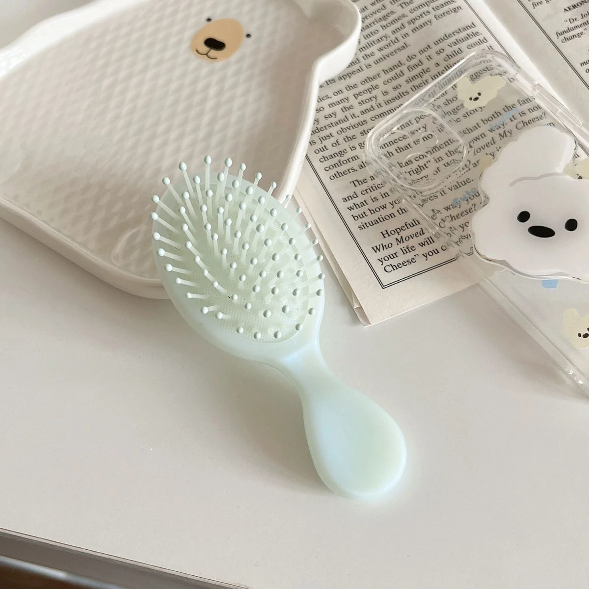 Mini Air Cushion Hair Brushes Massager Anti Static Air Bag Hair Comb Wet and Dry Portable Hairbrush Salon Styling Accessories