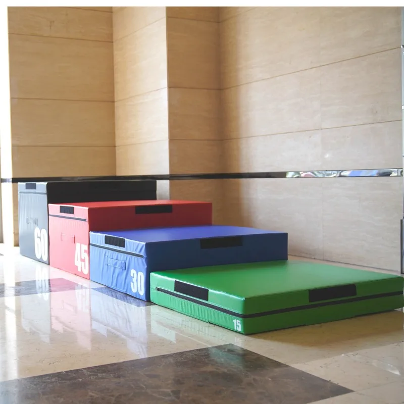 Soft somersault mat 4-in-1 jumping folding box jumping boxing dance studio gym physical training box jumping box