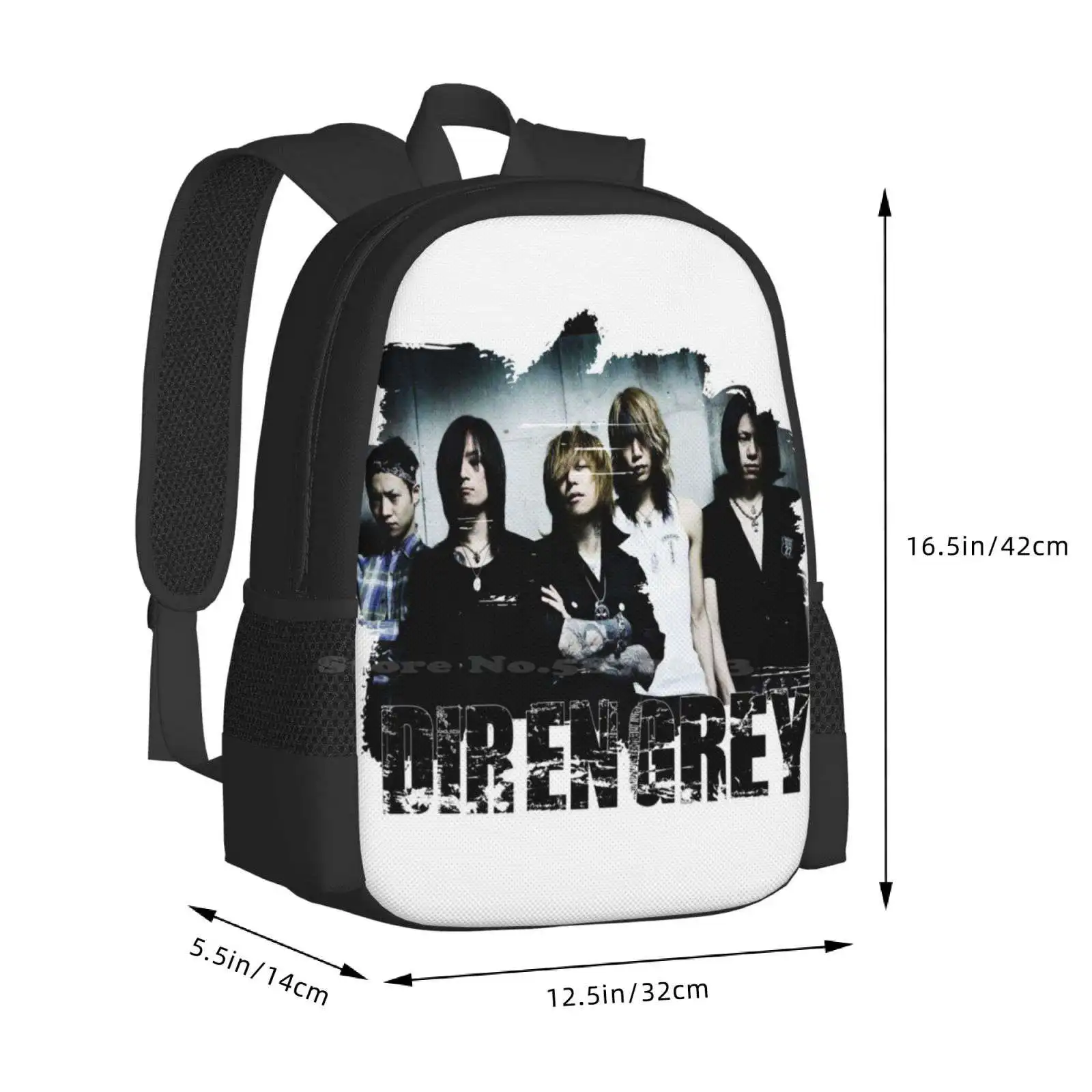 Dir En Grey Hot Sale Schooltas Rugzak Modetassen Dir En Grey Japanse Band Visual Kei Music Kyo Fanart Jrock Sukekiyo