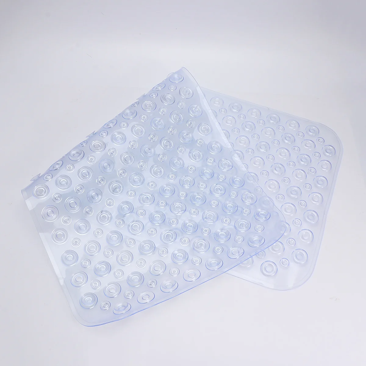 

88x40cm Non-Slip Floor Mat PVC Material Donut Pattern Massage Feet Water Circulation Quick Drainage Bath Rug