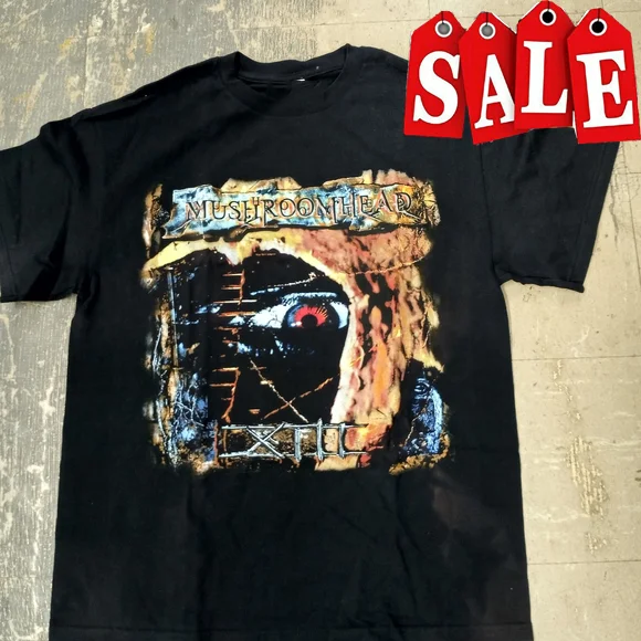 Mushroomhead Band Short Sleeve Cotton Black Full Size For Men Shirt BL263