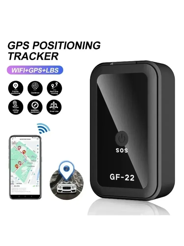 GF-22 GPS Tracker, Anti-Loss Real-Time Tracking Device, Posicionador Magnético Anti-Roubo, Alarme