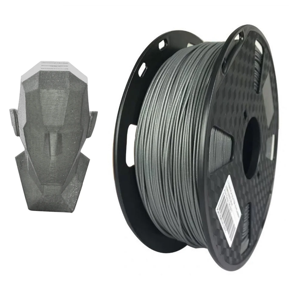 1.75mm 250g ,500g PLA Crystal Black, Grey 3D Printer Filament Sparkle Shining 3D Printing Material Glittering PLA Filaments