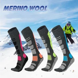 Thicken Thermal Warm Hiking Ski Socks Merino Wool Compression Socks Hiking Outdoor Sports Socks