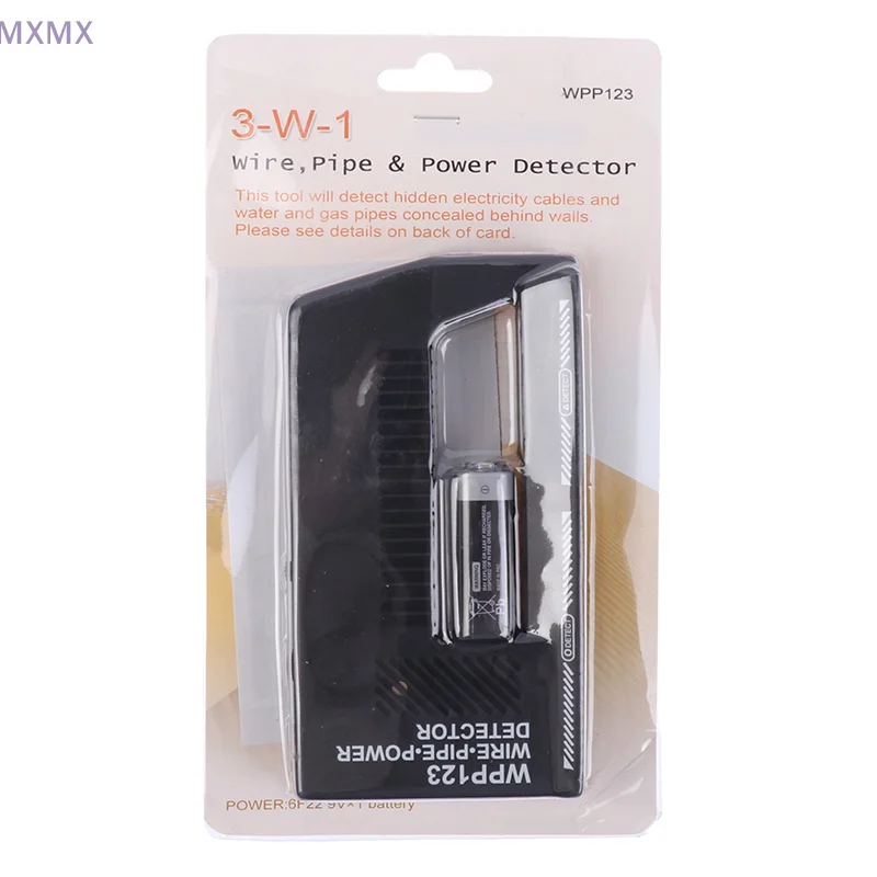 Wall Scanner Metal Detector High Sensitivity Adjustable Alert Pipe Power Multifunction WPP123 Wall Stud Finder