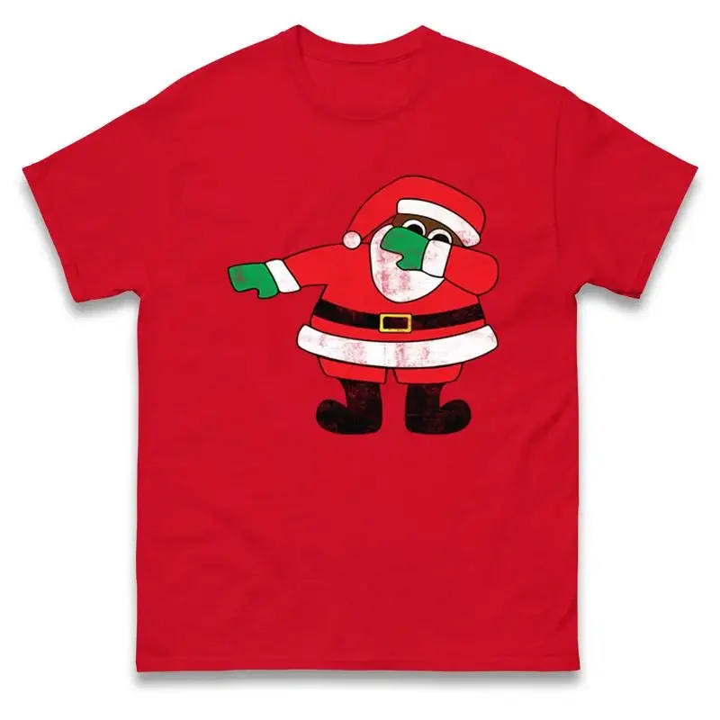 Santa Dab Dance Christmas T Shirt Offensive Ugly