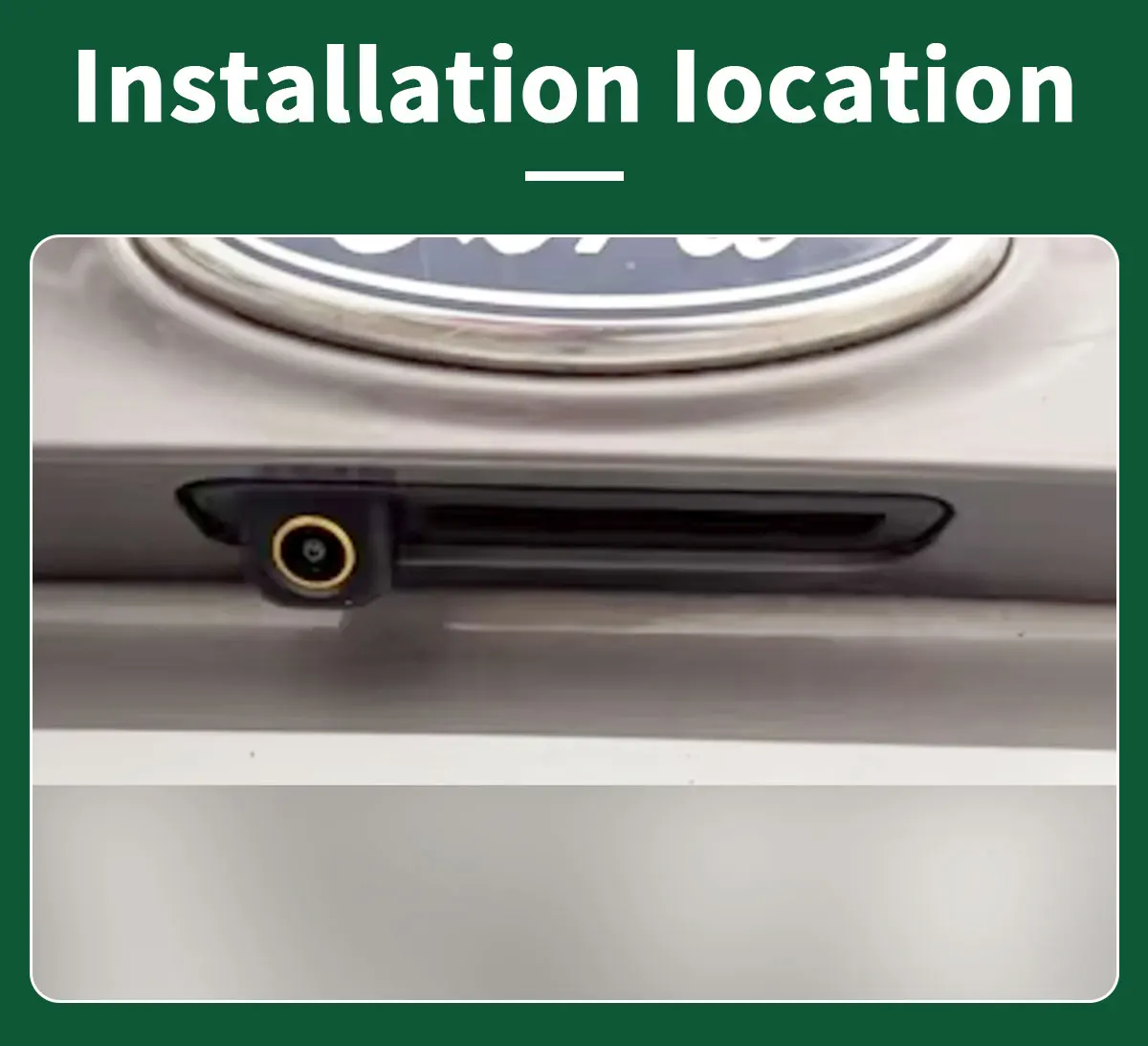 AHD 1080P Auto Rückansicht Reverse Stamm Griff Kamera Für Ford Focus 3 MK3 C MAX Wasserdichte Nachtsicht backup Kamera – Detail 8