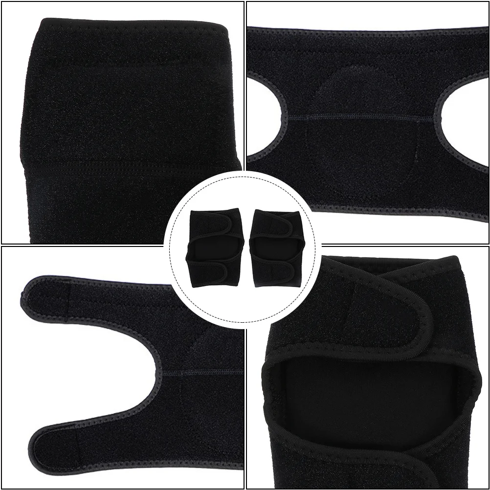 

1 Pair Premium Eva Knee Pad Thickened Sponge Adjustable For Basketball Running Fitness Support Protective Knee Braces For Pain
