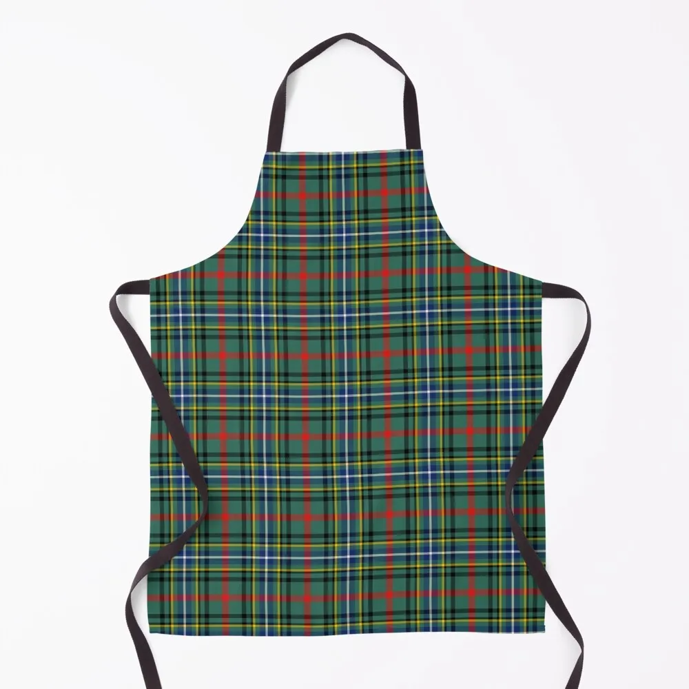 

Clan Bisset Tartan Apron Customizable Men kitchen Utensils For Kitchen Apron