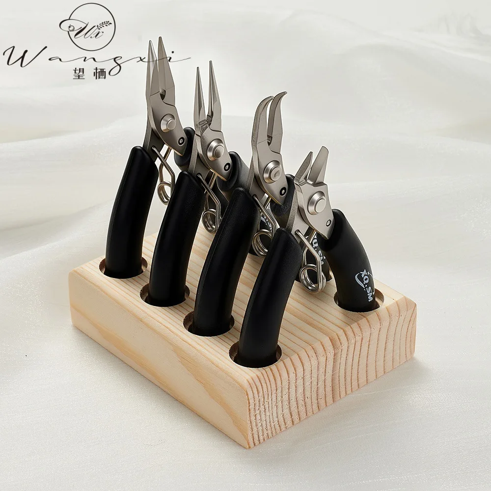 New Stainless Steel Jewelry Pliers, Handmade Jewelry Pliers, Diagonal Cutting Pliers, Toothless Pointed Pliers Jewelry Pliers