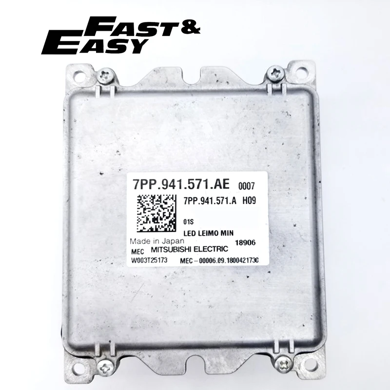Original used 7PP.941.571.AE 7PP941571AE LED headlight module control unit (Program need) for VW Passat 2016-2020