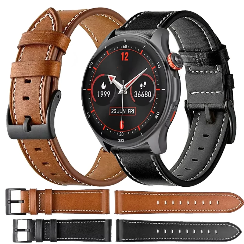 Lederarmband für igpsport lw10 Smartwatch Armband Schlaufenband Damen Herren Uhr Correa für IGPSPORT LW10 Armband Zubehör