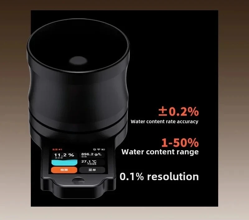 

CoffMeter M1 Анализатор плотности содержания влажности кофейных зерен, измеритель плотности зеленых зерен кофейных зерен, измеритель влажности