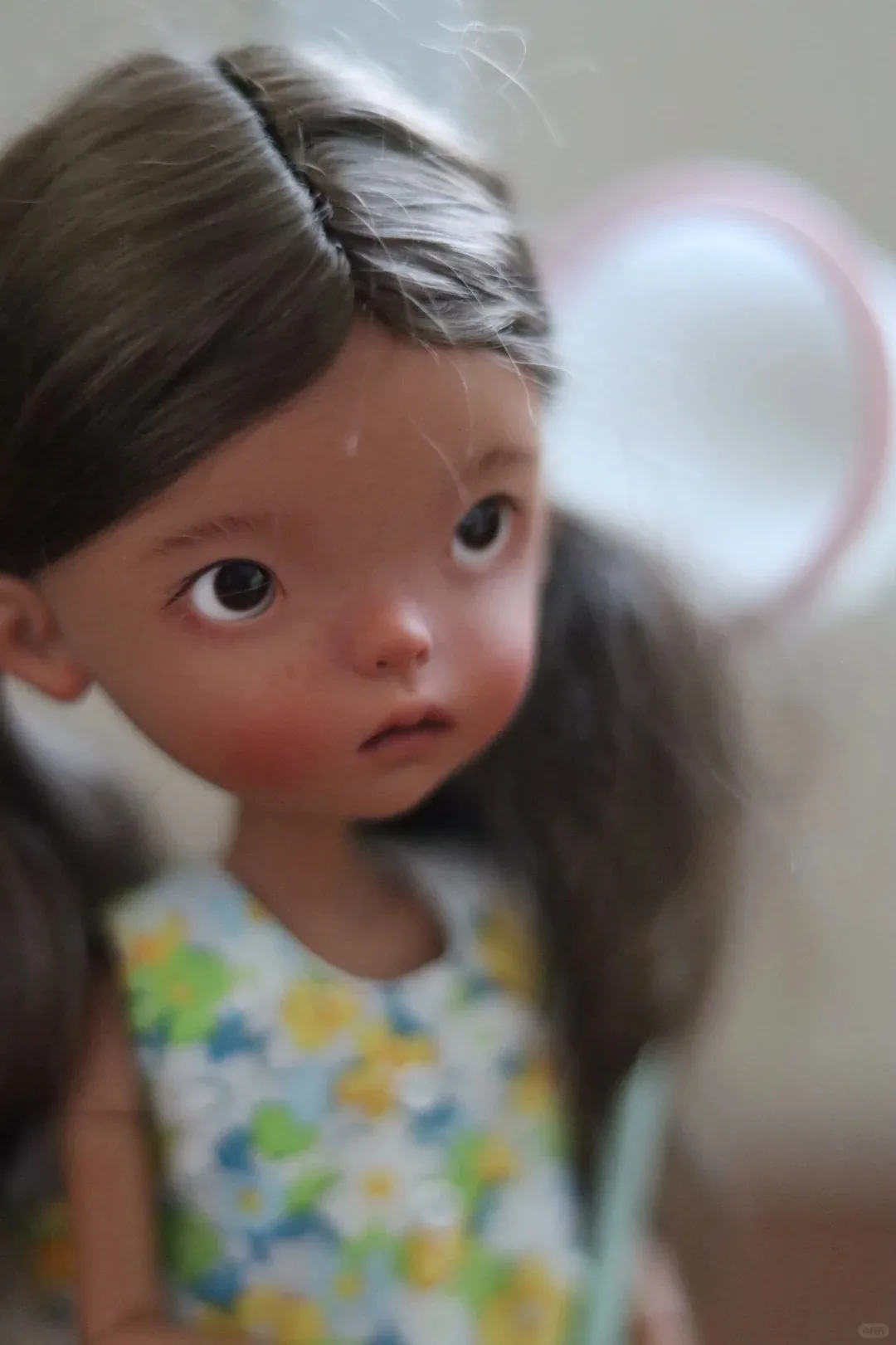 Prezent urodzinowy dla dziewczynki DIY, makijaż do samodzielnego wykonania, nowa żywica, dziewczyna z 3 językami, wymienne, lalka BJD 1/6 SD, model zabawki Nuonuo, humanoid, uroczy