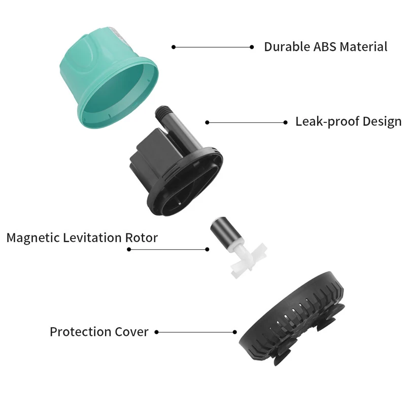 5W 8W 18W 25W 40W High Pressure 360 ° Waterproof Submersible Pump Automatic Water Pump Aquarium Fish Tank Pond Suction Pump - view 3