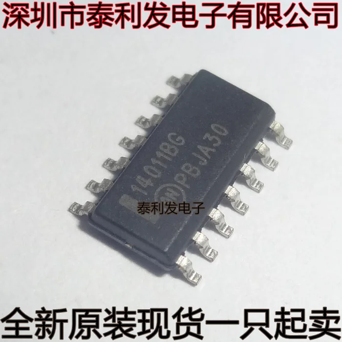 10PCS Imported MC14011BDR2G 14011BG 14011B SOP14 Brand New Spot IC