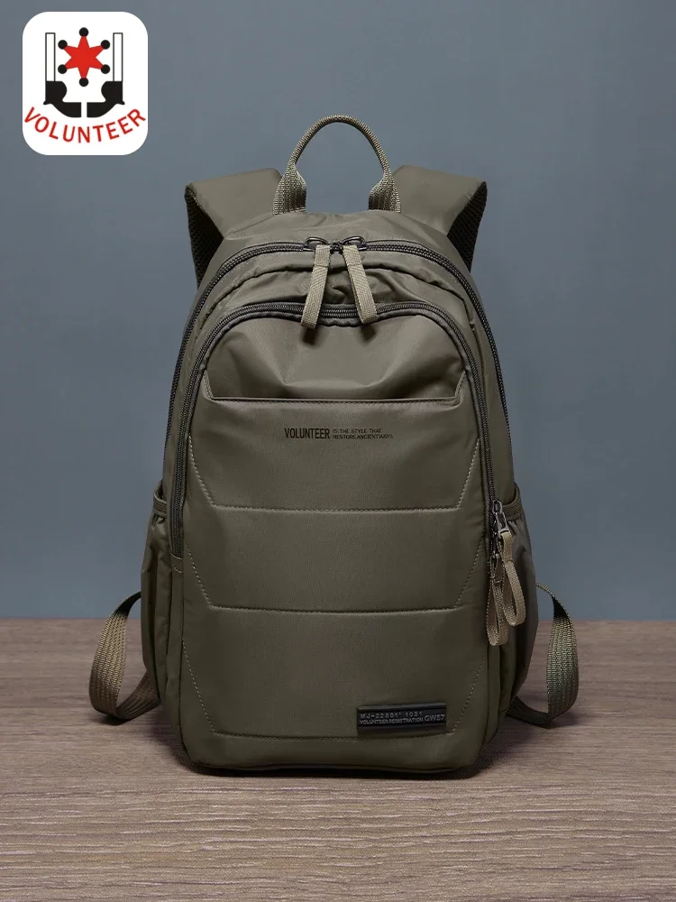 Mochila de pano oxford impermeável masculina, grande capacidade, sacos de viagem, bolsos múltiplos, bolsa de viagem, nova, 2021, 1713-24