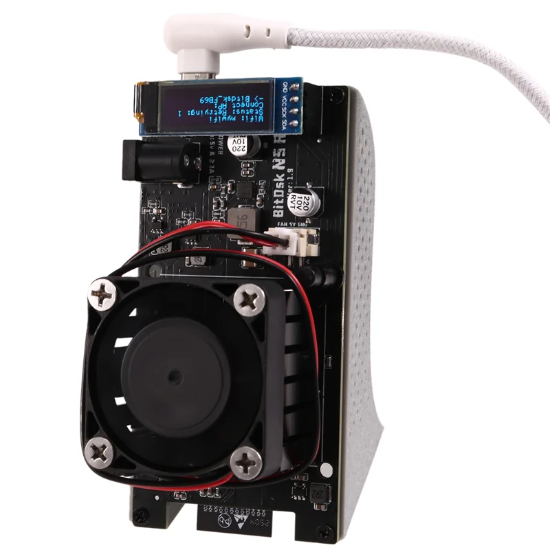 

Efficient Bitaxe BM1397 Solo Bitcoin Miner, 200Gh/S ASIC Machine, EU Plug Specifications For BTC Mining